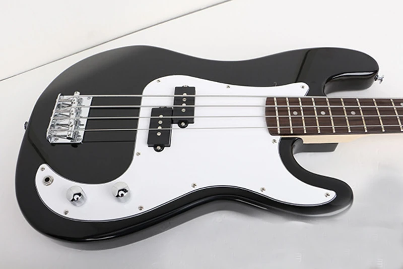 Профессиональный 4 Строки Электрический Акустическая бас гитара High Gloss