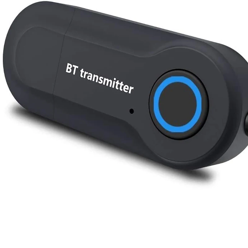 

Bluetooth Transmitter Wireless Portable Stereo USB Bluetooth 5.0 Transmitter Adapter for 3.5mm Audio Devices TV PC Car