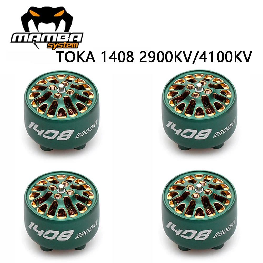 Пропеллер DIATONE MAMBA TOKA 1408 2900KV 6S 4100KV 4S бесколлекторный с валом из титанового сплава 1