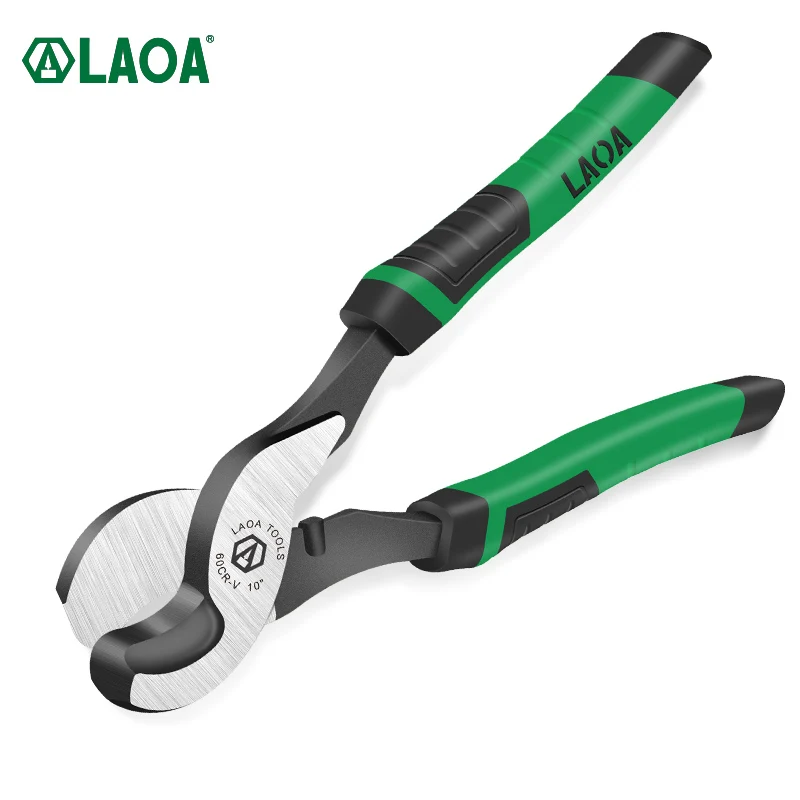 

LAOA кабельный резак CR-V обжимные плоскогубцы для резки провода кабеля электрика Инструменты для ремонта с противоскользящей ручкой 6 ''8'' 10''