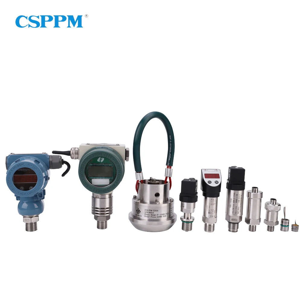 

High Stability High Piezo Resistive Wide Range Gauge Absolute 0-5V Output Pressure Sensor With Display Explosion-Proof