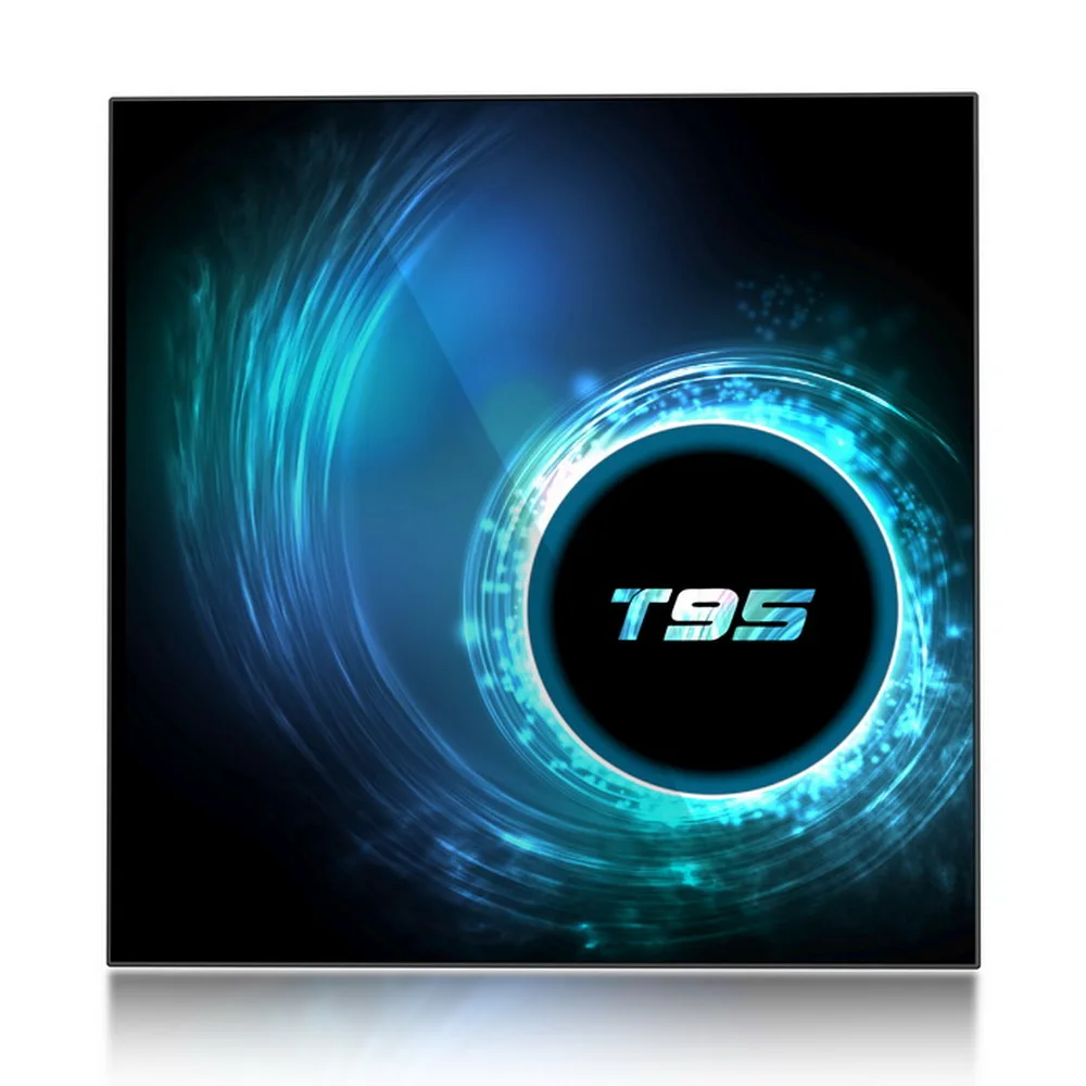 T95 Смарт ТВ коробка Android 10 0 4 Гб 128 64G Allwinner H616 ядра 2 и 5G Wi Fi 1080P H.265 к HD медиа плеер 32