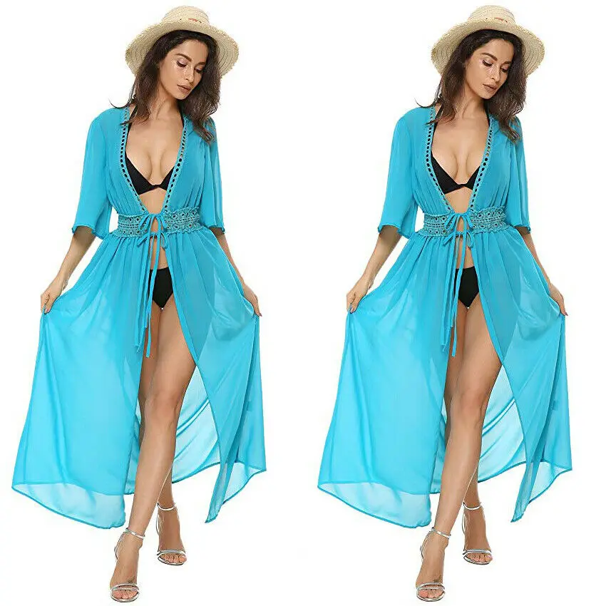 

New Fashion Women Summer Casual Party Beach Dress Beachwear Bikini Cover-Up