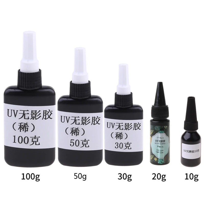 

Hard Clear UV Resin Ultraviolet Curing Sunlight Activated Resin Jewelry Making