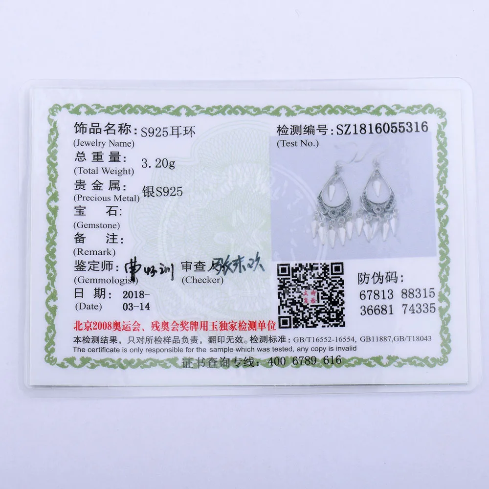 

MYTHIC AGE Real 925 Sterling Silver Vintage Tears Water Drop Dangle Earrings for Women Girls Jewelry Gift