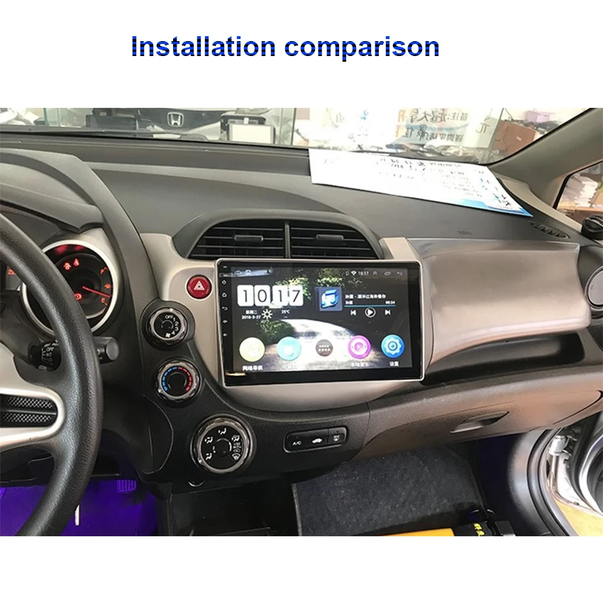 Для Honda Jazz Fit 2008 ~ 2013 автомобильный Радио Android мультимедийный плеер сенсорный экран