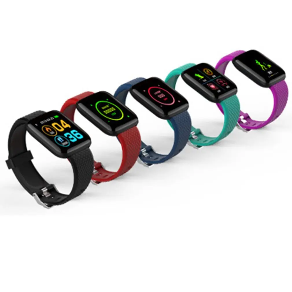 Фитнес Водонепроницаемый смарт браслет 1 3 дюймов Цвет Экран спортивные крови