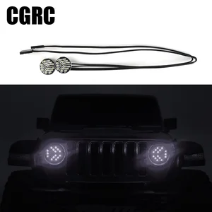 1 пара светодиодный ных фар поворотный сигнал для 110 RC Гусеничный автомобиль осевой SCX10 III AX103007