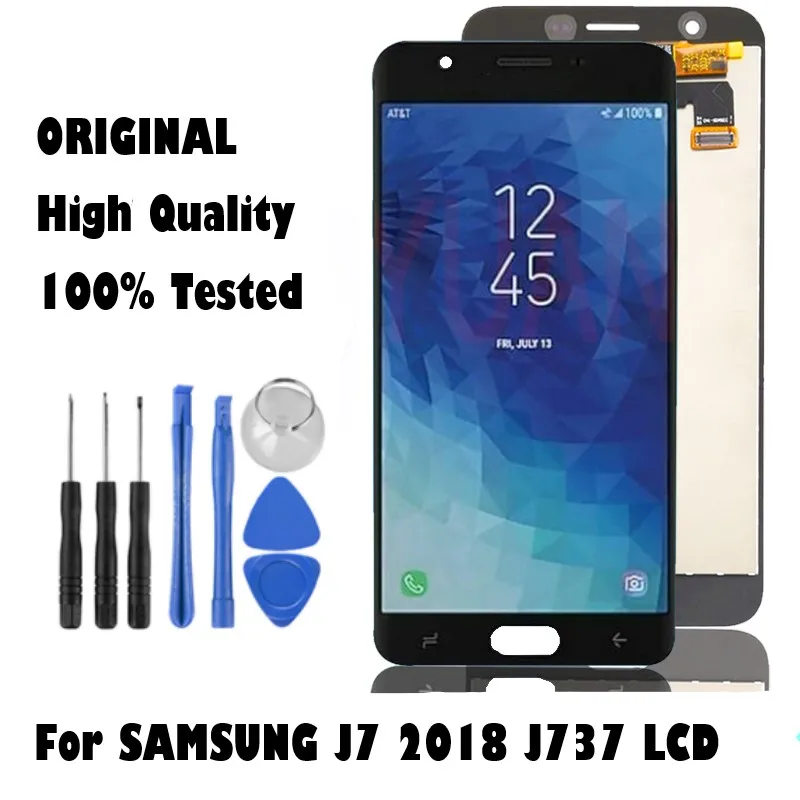 

LCD-Screen OEM For Samsung Galaxy J7 2018 J737 LCD J737A J737P J737V Display Touch Screen Digitizer Replacement display screen