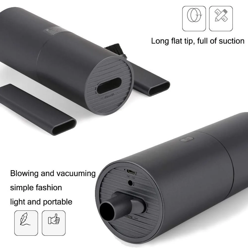 Новейший портативный беспроводной ручной автомобильный пылесос 35 Вт компактный