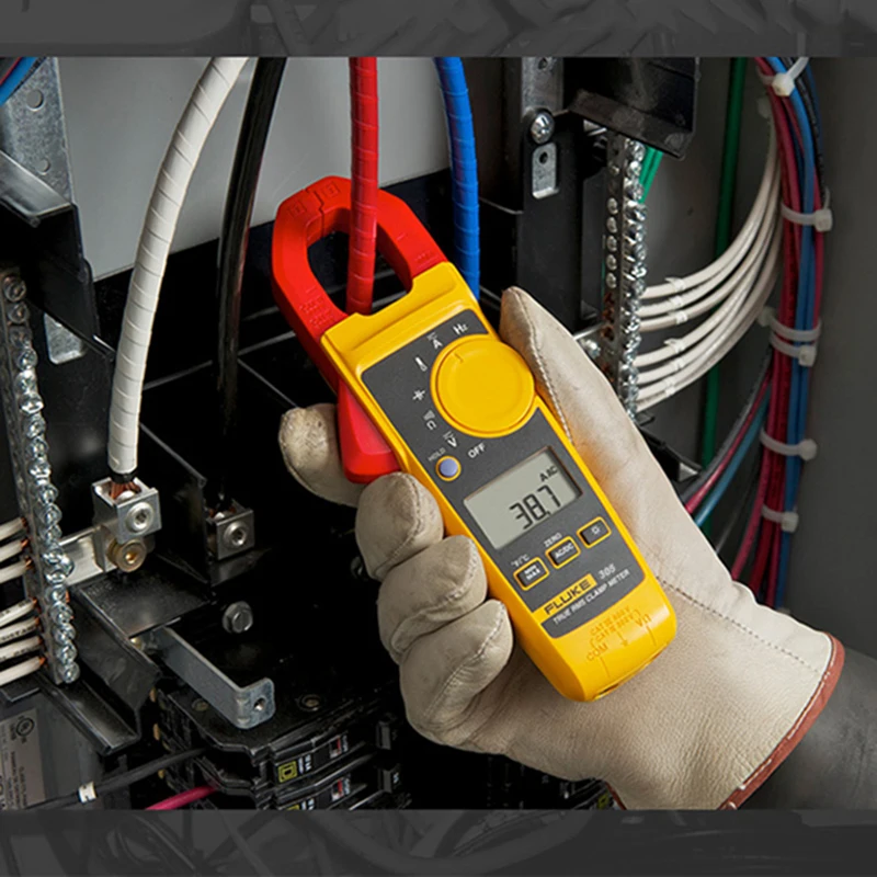 Фото Цифровой токоизмеритель зажим Fluke 302 +/F381 плоскогубцы амперметр тестер Цифровой токоизмеритель зажим Fluke 302 +/F381 плоскогубцы амперметр тестер