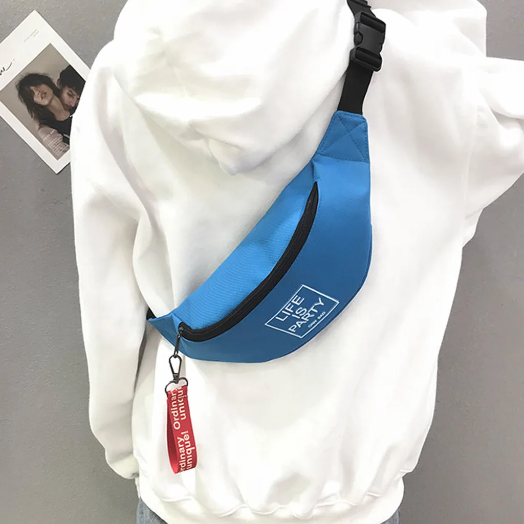 Поясная Сумка Splendid для мужчин и женщин холщовая поясная сумка с буквенным