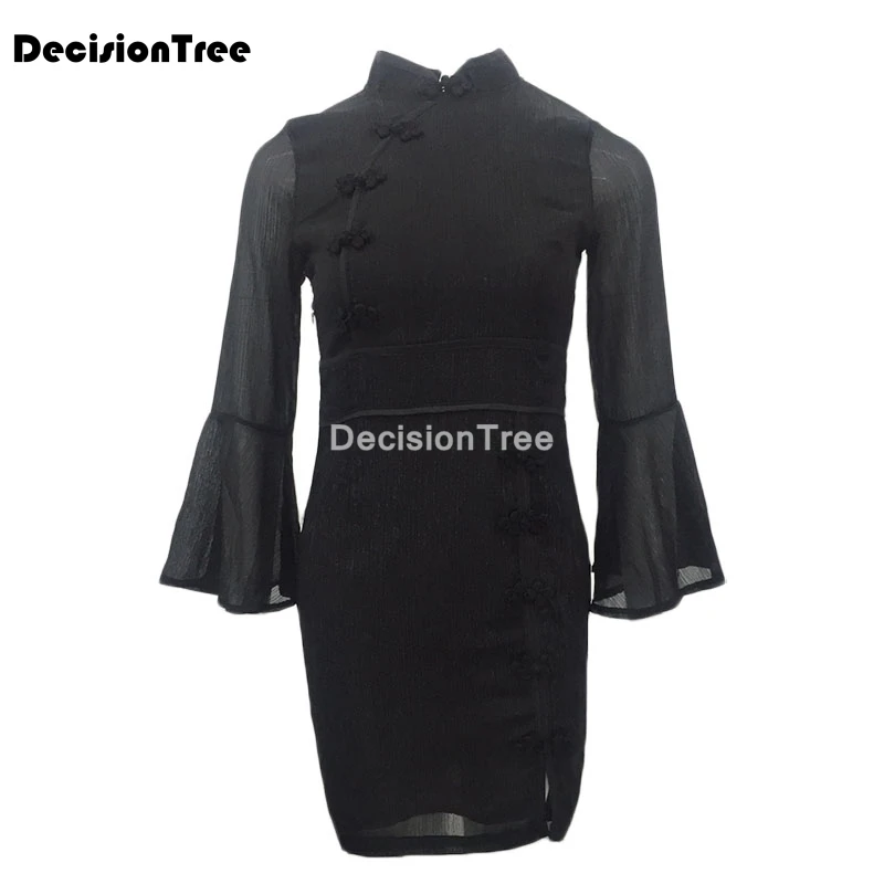 2021 китайское платье Ципао вечернее для ночного клуба женское облегающее