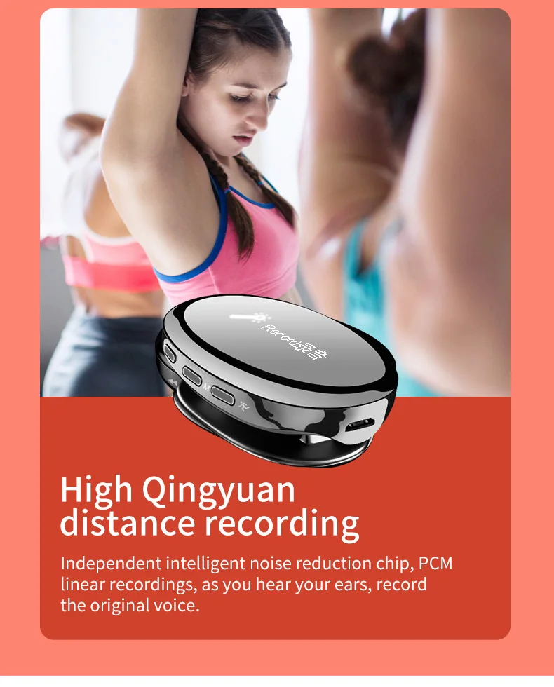 Спортивный mp3 мини зеркальный зажим usb mp3 плеер bluetooth с экраном FM радио flac Металл Портативный hifi mp 3 музыкальный плеер 8 Гб Клип 8g