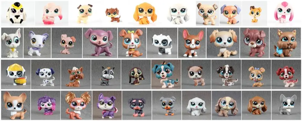 1 шт. оригинальные Домашние животные Магазин Собака Щенок маленькие 5 см высокий