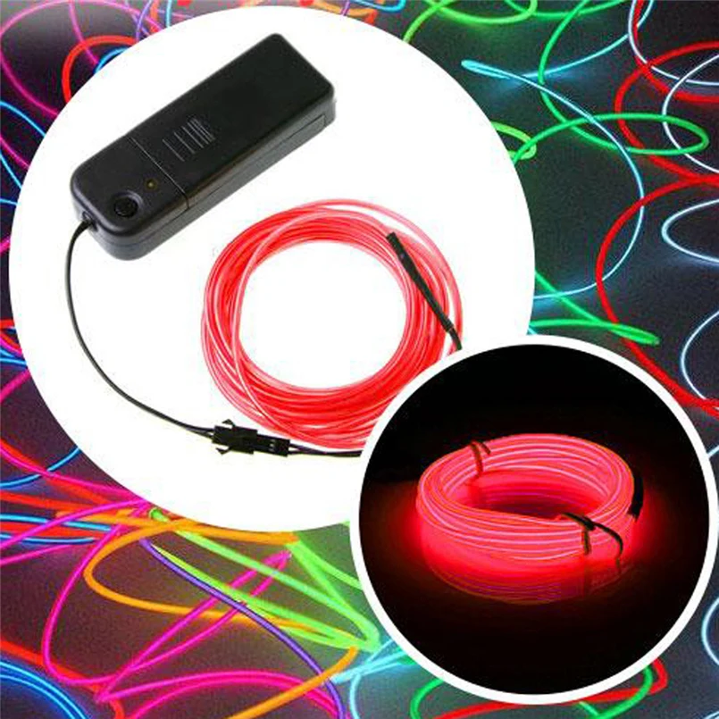 Светодиодный фестиваль тела светильник + 5 кабельные стяжки Хэллоуин Рождество