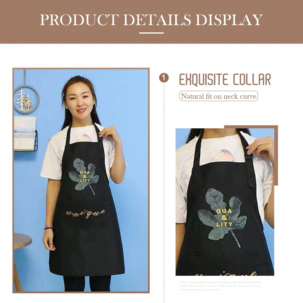 Nordic Style Cooking Kitchen Apron For Woman Men Chef Waiter Cafe Shop BBQ Hairdresser Backing Aprons Bibs Accessories | Дом и сад