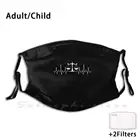 Маска для защиты от пыли, моющийся фильтр с принтом