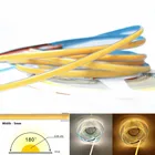 Тонкая Светодиодная лента с монолитным блоком светодиодов, 12 В постоянного тока, 24 В, RA90, высокая плотность, узкая лента шириной 5 мм, монолитный блок светодисветильник Дов, теплый естественный белый свет для декоративсветильник щения