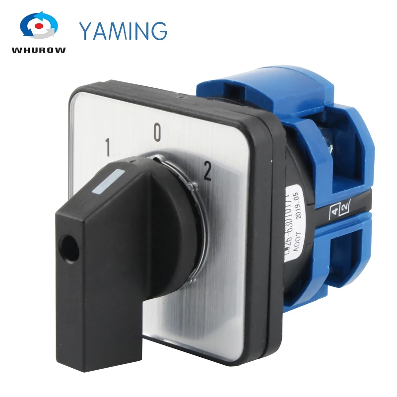 63A переключатель переключения универсальный поворотный 1 3 позиции однополюсный