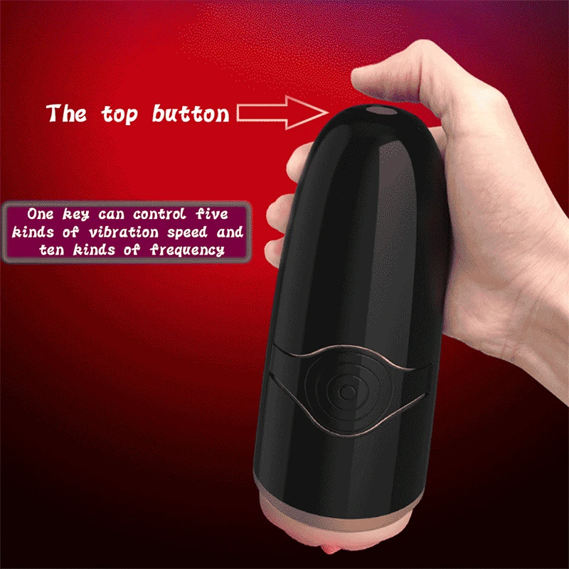 Новинка 4D Вагина секс игрушки для мужчин сосет вибрирующий глубокое горло