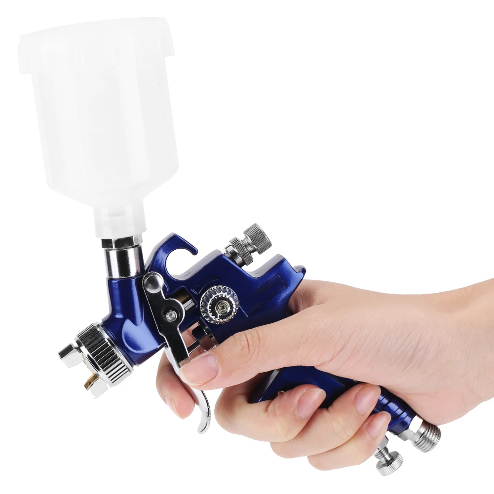 

Professional 0.8/1.0mm Nozzle 125ml Mini Pneumatic Spray For Car Painting Repair