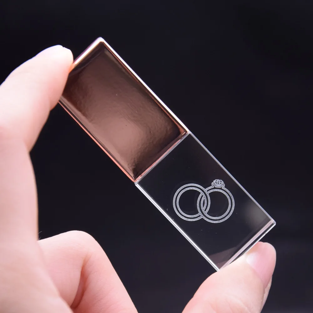 Флеш накопитель Usb 2 0 прозрачный с логотипом на заказ 4/16/32/64 ГБ|USB флэш-накопители| |