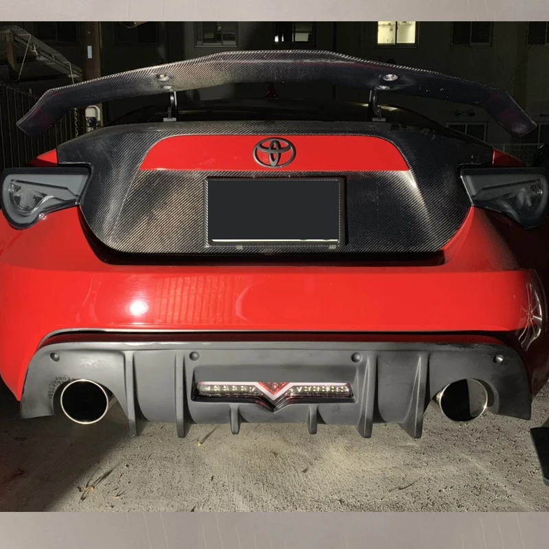 Автомобильные задние разветвители задний диффузор из углеродного волокна для