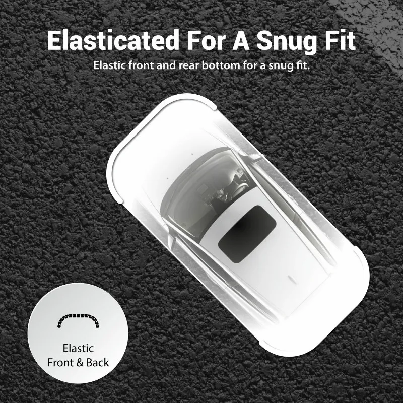 

5 PACK Clear Plastic Disposable Car Cover Temporary Universal Rain Dust Garage