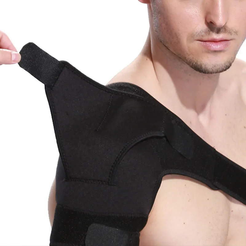 

Adjustable Shoulder Strap Support Compression Bandage Wrap Shoulder Protection Sports Protectors ZJ55