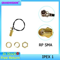 20cm ipex1 ipes 2 4g 2 4ghz wifi extension cord ufl to rp sma connector antenna wifi pigtail cable ipx to rp sma female iot ipx