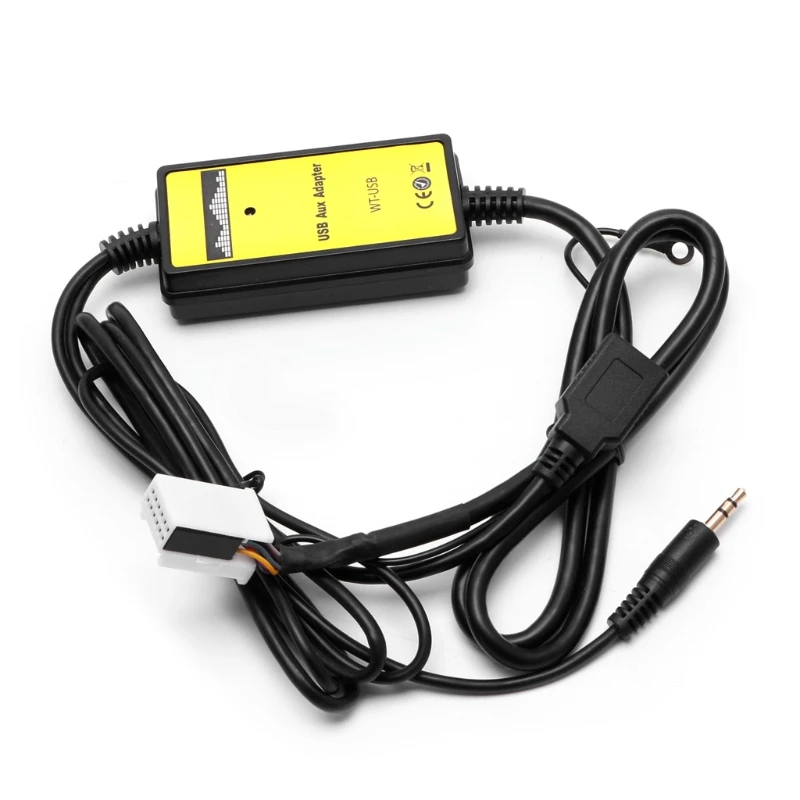 Новинка Автомобильный USB Aux in CD адаптер MP3 плеер Радио Интерфейс 12 Pin для Audi Skoda Seat