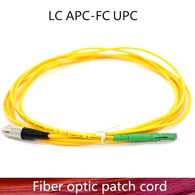LC/APC к FC/UPC Волоконно-оптический патч-корд кабель диаметром 1 м/3 м/5 м/10 м/20 м/30 м