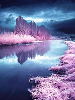 5d diy diamond painting river landscape cross stitch 3d square diamond scenery diamond embroidery rhinestones christmas gift