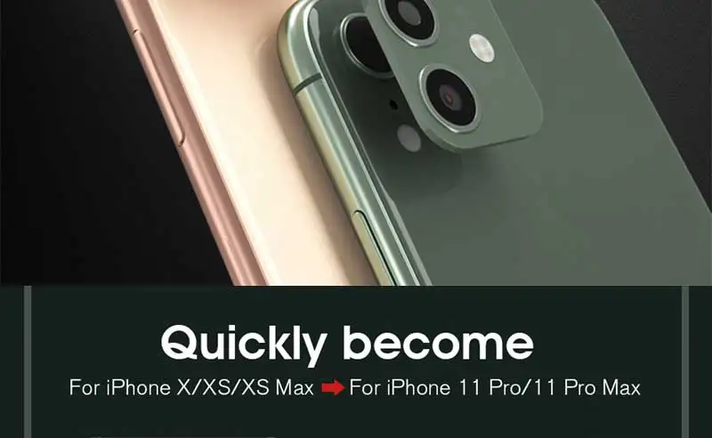9D полная защита экрана объектива для iPhone XS XR X Xs Max чехол для камеры сменный на iPhone 11 Pro Max Закаленное стекло пленка