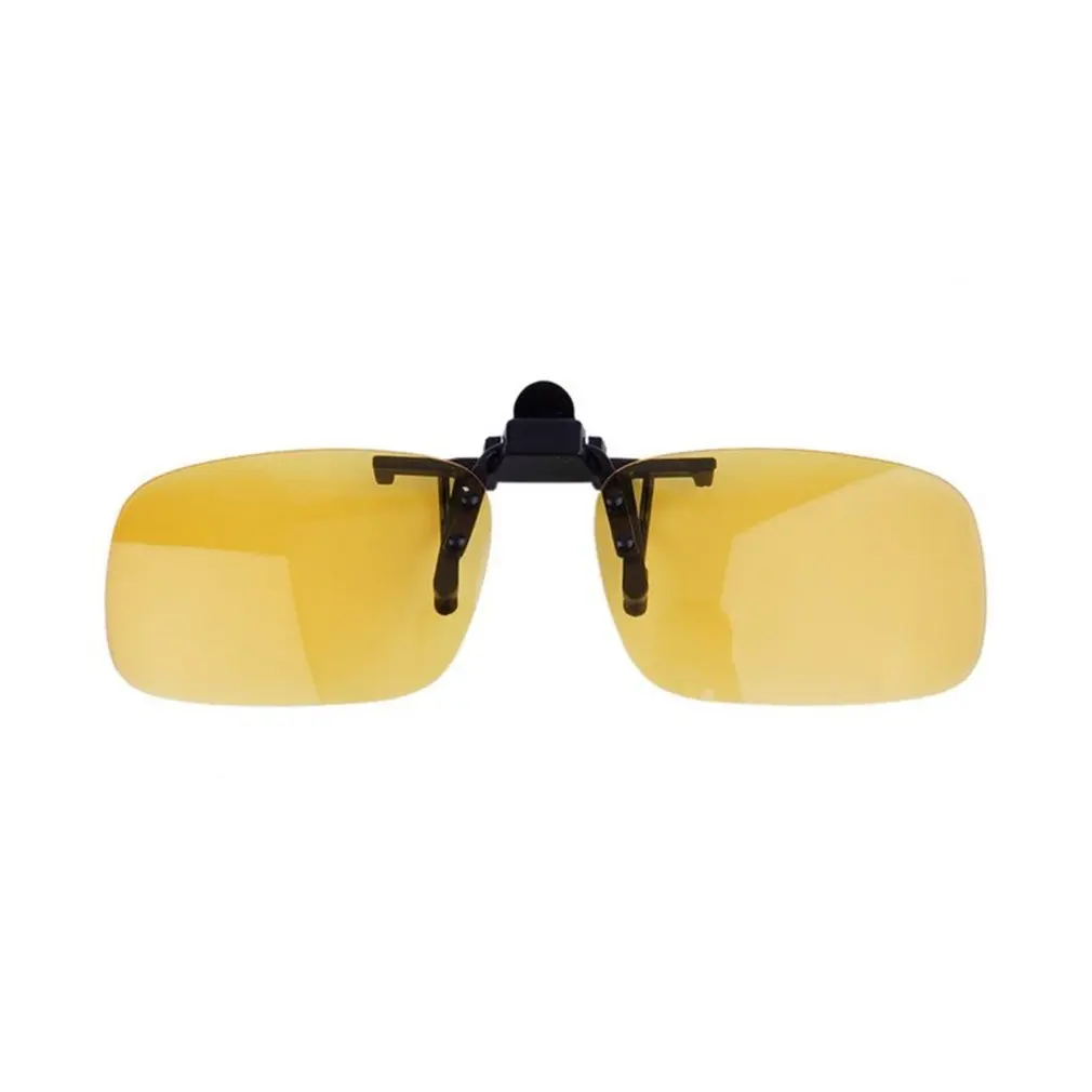 

Driving Night Vision Clip-on Flip-up Lens Sunglasses Cool Eyewear Clip On Lens Anti-UV 400 Unisex for Women & Men