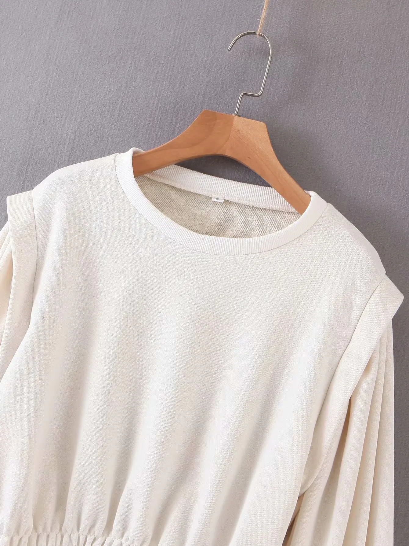 SHENGPALAE 2020 New Autumn Fashion Casual Long Sleeve Round Collar Pullover Solid Color Waist Loose Knitted Sweater Women SE151 | Женская