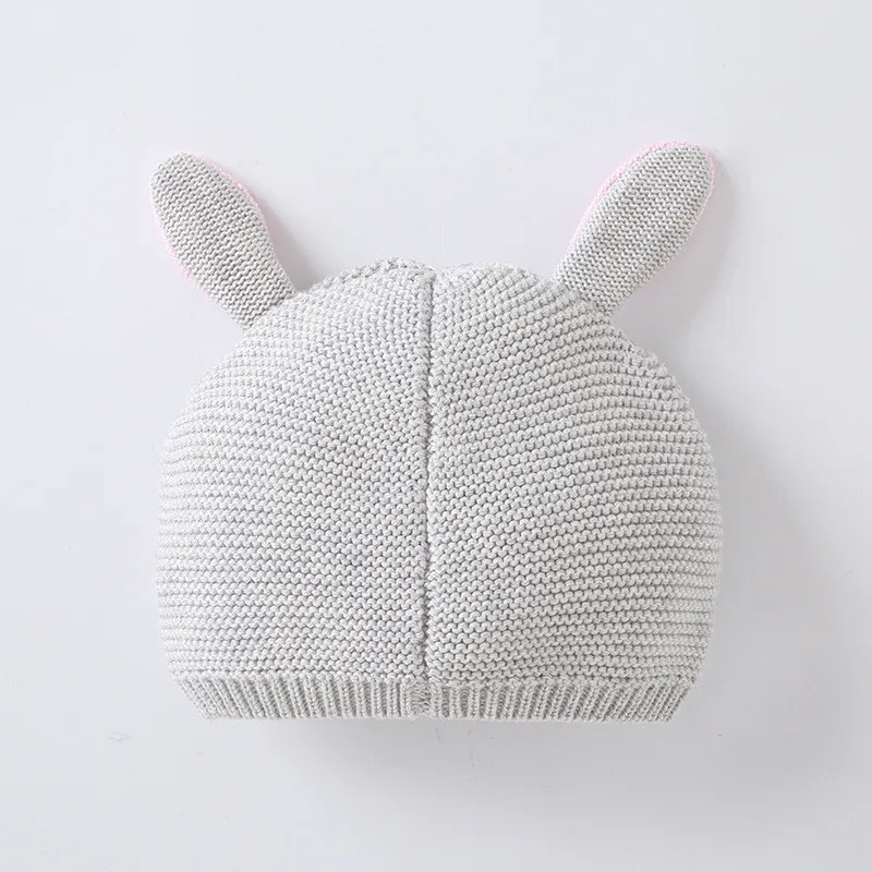 

Knitted Winter Baby Hat for Girls Candy Color Bonnet Enfant Baby Turban Hats Newborn Baby Cap for Boys Accessories kids hats