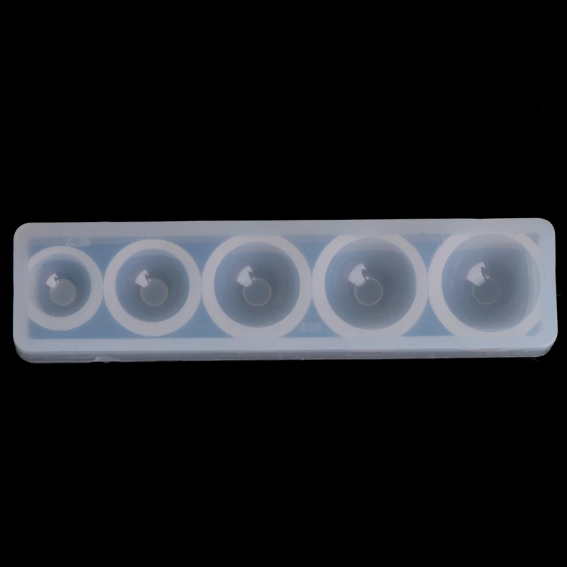 Круглая силиконовая форма для кабошона ювелирные изделия из смолы ожерелье