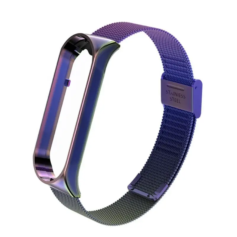 

Replacement WatchBand For Xiaomi Mi M3 M4 M5 M6 Stainless Steel Strap Accessories Watchbands Bracelet Miband4 Miband5 Sport Band