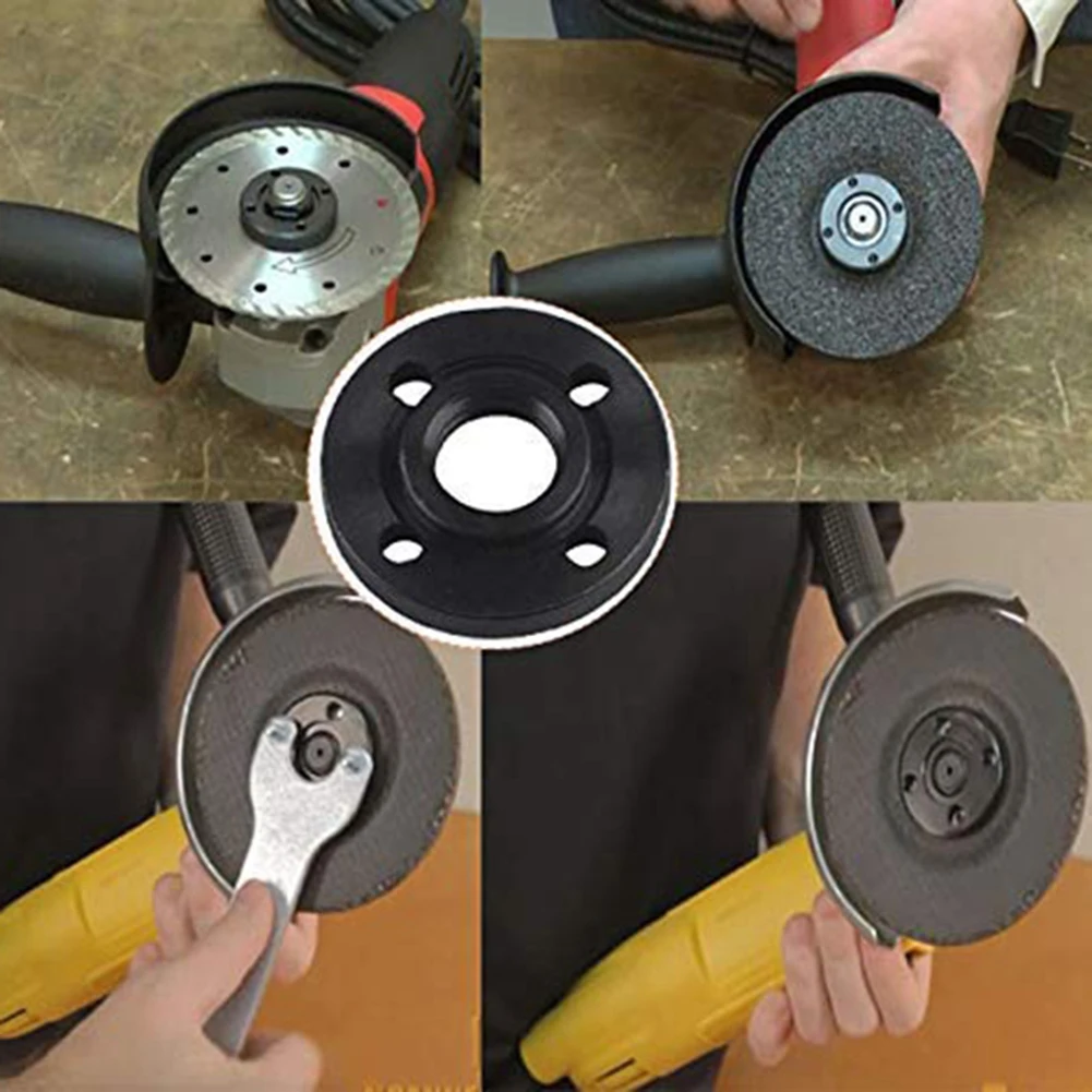 

Flange Spanner Wrench For Grinder W/ Lock Disc Holder Nuts Set Adjustable