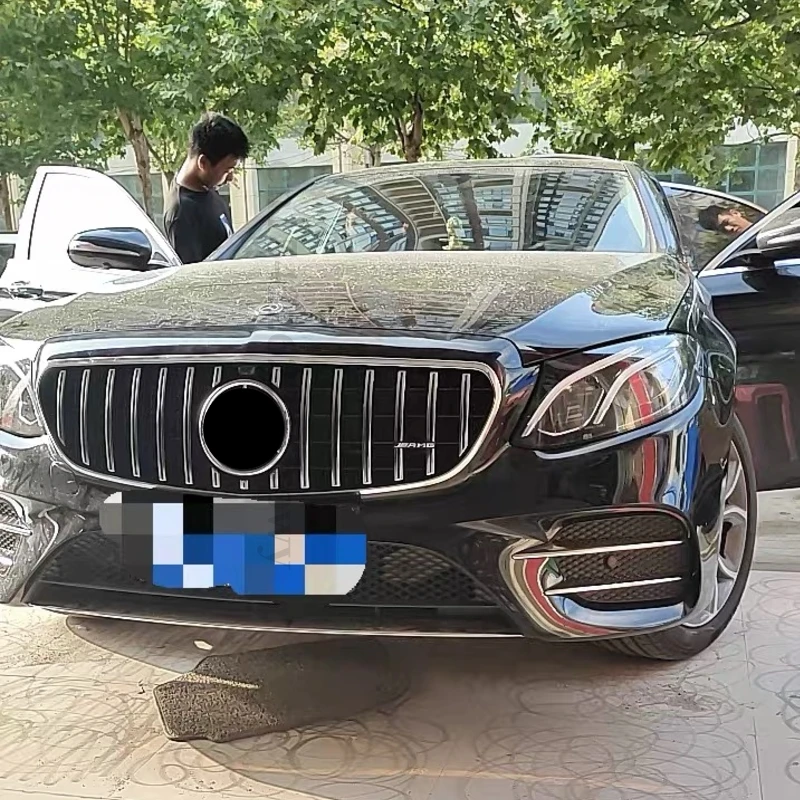GT Передняя решетка для Mercedes Benz W205 C Class 2015 2018 C180 C200 C300 C260 Настройка спортивного