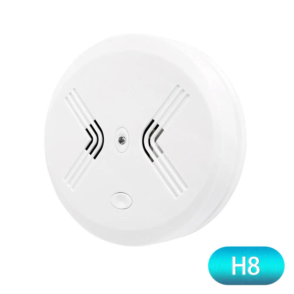 HOMSECUR DIY беспроводная домашняя безопасность wifi GSM Сигнализация приложение пульт дистанционного управления RFID карта Arm Disarm(панель сигнализации LA02 PIR и т. д - Цвет: Smoke Sensor