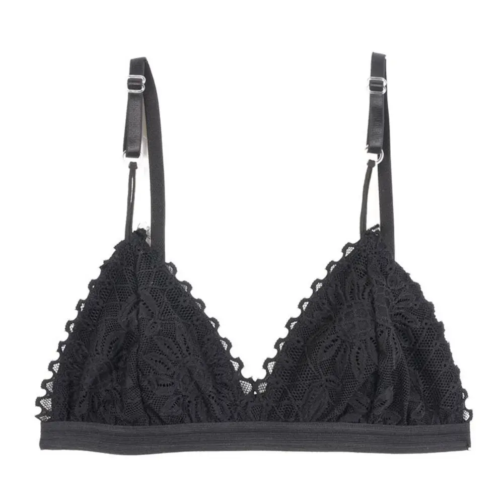 

Сексуальный бюстгальтер, нижнее белье, бюстье, беспроводной прозрачный бесшовный кружевной бюстгалтер с цветами, бюстгальтер без косточек,...