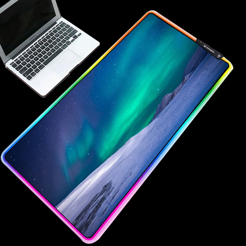 Mairuige серия посвященная природе RGB Мышь цветные светящийся светодиодный