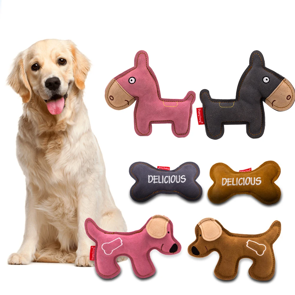 Жевательная игрушка для собак из мультфильма устойчивая к укусам оральная