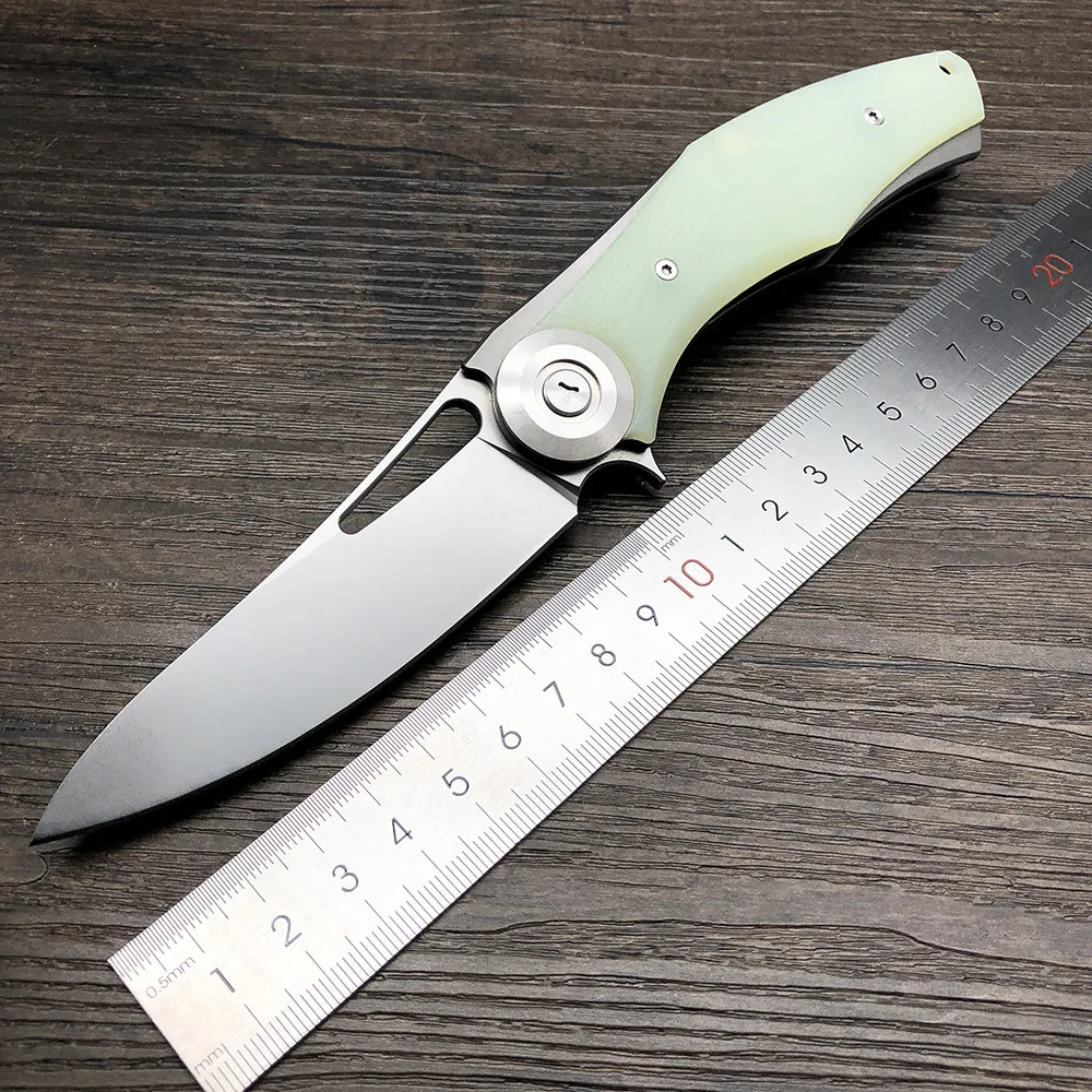 BJL Bear темные складные ножи D2 лезвие Тактический нож G10 Ручка диких кабан кемпинг