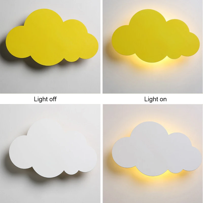 Настенный светильник Homhi Cloud для детской кровати в стиле лофт декоративное