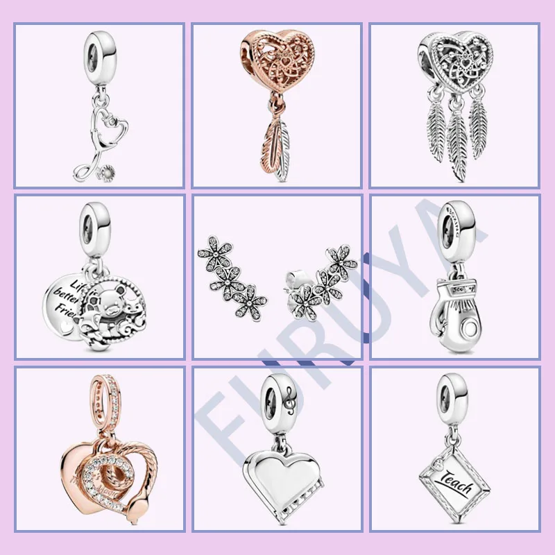 Боксерские перчатки из серебра 925 пробы подвеска в форме сердца детская обувь для