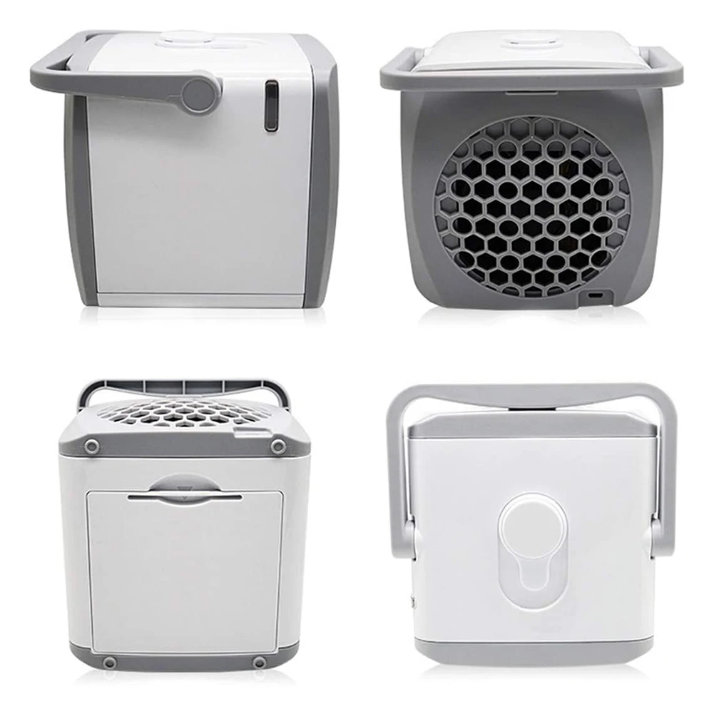 

Portable Air Cooler Fan Mini Air Conditioner For Home Office Personal Space Desktop Air Cooling Fan Humidifier Purifier